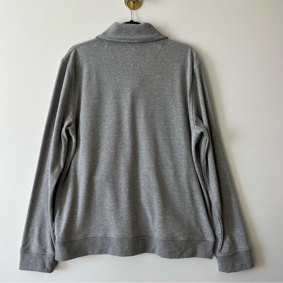 Ted Baker Button Through Classic Collar Cardigan Sweater Grey Mens XL - Picture 10 of 16